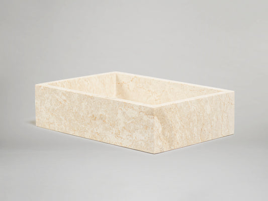 Nguri Marble Tub Basin