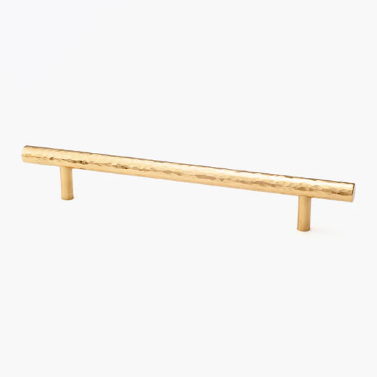 Forge Hammered Brass Handle